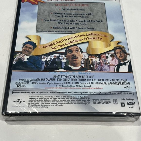 2005 Release Monty Python’s The Meaning Of Life DVD Widescreen Sealed - Picture 6 of 11
